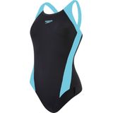 Speedo - Endurance Boom Splice - Sportbadpak - Zwart - Muscleback