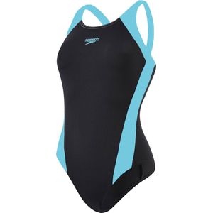 Speedo - Endurance Boom Splice - Sportbadpak - Zwart - Muscleback