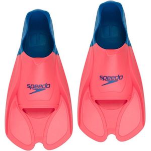 Speedo 808841F960, Blau, Orange, Schwimmtrainingsflossen, Erwachsene, Beide Geschlechter, 44 - 46, Silikon