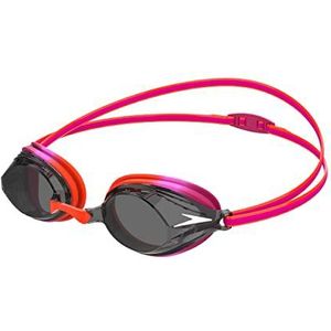 Speedo Unisex Volwassen Junior Vengeance Zwembril, Elektrisch Roze/Salso/Flamingo/Smoke, One Size
