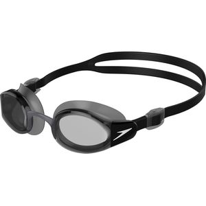 Speedo mariner pro zwembril in de kleur zwart.
