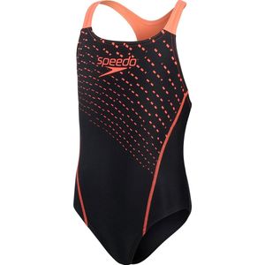Speedo - Medley Logo Medalist - Sportbadpak - Zwart/Rood