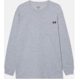Dickies - Heavyweight LS Pocket Tee - Longsleeve T-shirt - Heather Grey