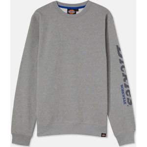 Dickies - Ronde Hals Sweater - Heather Grey - Katoen / Polyester