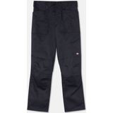 Cargobroek - Regular Fit - Zwart - Stretch - Knie Versterking