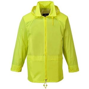 Portwest Klassieke Volwassen Regenjas Size: M, Colour: Geel, S440YERM