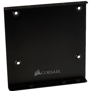 Corsair SSD inbouwframe (SSD 6,4 cm (2,5 inch) op 8,9 cm (3,5 inch)) zwart (CSSD-BRKT2) Enkel loopwerk zwart