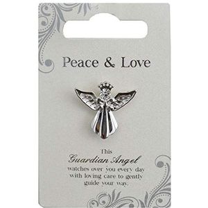 Guardian Angel - Pind Badge - Zilver - Broche Pin