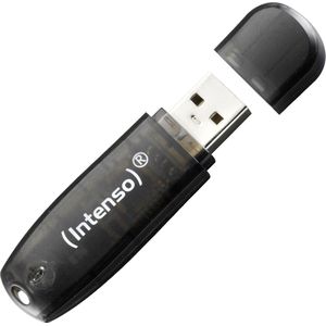 (Intenso) Rainbow Line USB stick - 16GB - USB 2.0 - zwart