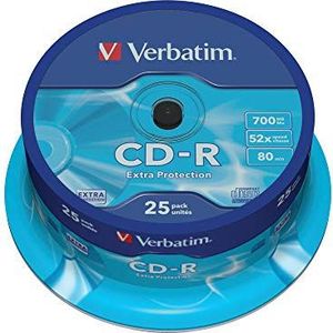 Verbatim - 43432 - CD-R - 700MB - 25 Pack