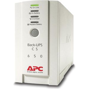APC Back-UPS BK650EI - Noodstroomvoeding 4x C13 uitgang, USB, 650VA