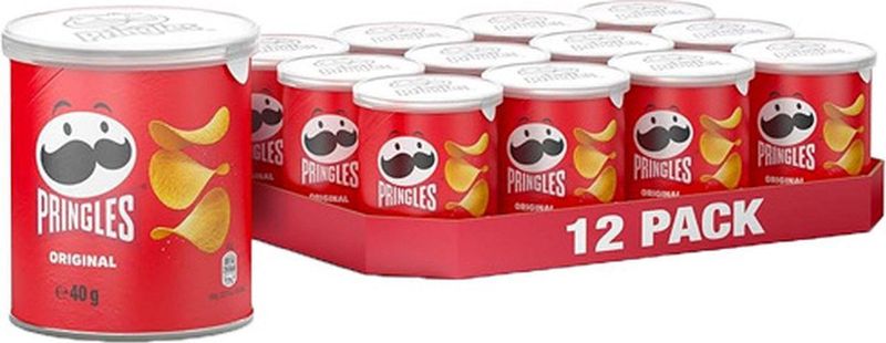 Pringles - Original - Chips - 12 x 40 gr