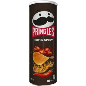 19x Pringles Chips Hot & Spicy 165 gr