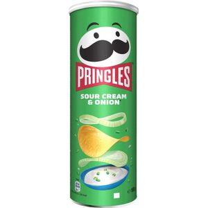 Pringles Sour Cream & Onion - Chips - 19 x 165 gr