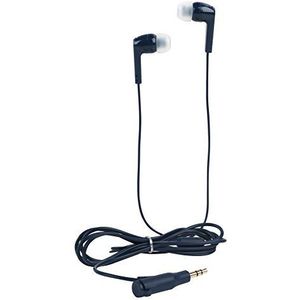 Intempo® EE1399NAVSTKEU Buddy Earphones | Built- in Splitter | 3 Sets of Ear Cushions | 1.2 Metre Cable | Navy