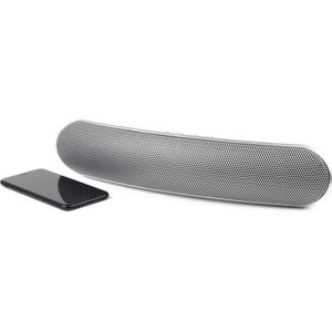 Intempo Curved Bluetooth Metallic Speaker (kleur: zilver)