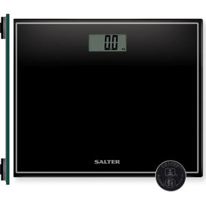 Salter - Compact Glass - Personenweegschaal - Zwart - Veiligheidsglas