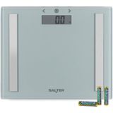 Salter 9113 SV3R Weegschaal - Elektronisch - Wit - LCD Display - 150 kg Capaciteit