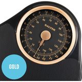 Salter Badkamer Scale Doctor Style Mechanical Easy Read Dial 150KG Capaciteit Goud