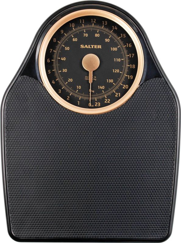 Salter Badkamer Scale Doctor Style Mechanical Easy Read Dial 150KG Capaciteit Goud