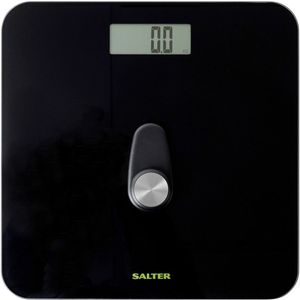 Salter - Premium Eco Power - Weegschaal - Zwart - Glas