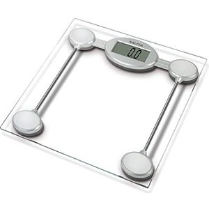 Salter Glass Digitale Weegschaal – Precisie Fitness Weegschaal – Lichaamsgewicht – 180kg Capaciteit