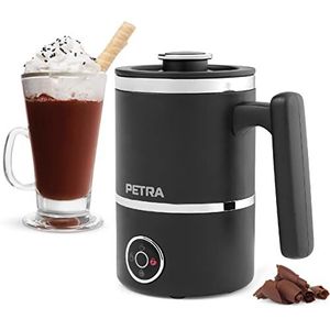 Petra PT5133VDEEU10 Chocolisse Warmte- en gardemachine, stoomkoker/melkopschuimer 300 ml/150 ml, koffie en ijschocolade, warm/koud, licht/dik schuim, touch-bediening