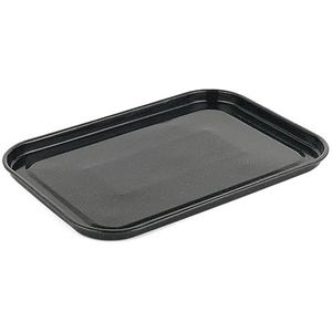 Salter BW12812EU7 36cm Baking Tray – Vitreous Enamel Coated Steel, Dishwasher Safe Oven Tray, Oven Safe up to 220°C/Gas Mark 7, Easy Clean Cookie Sheet, Durable Oven Tin for Roasting Vegetables, Black