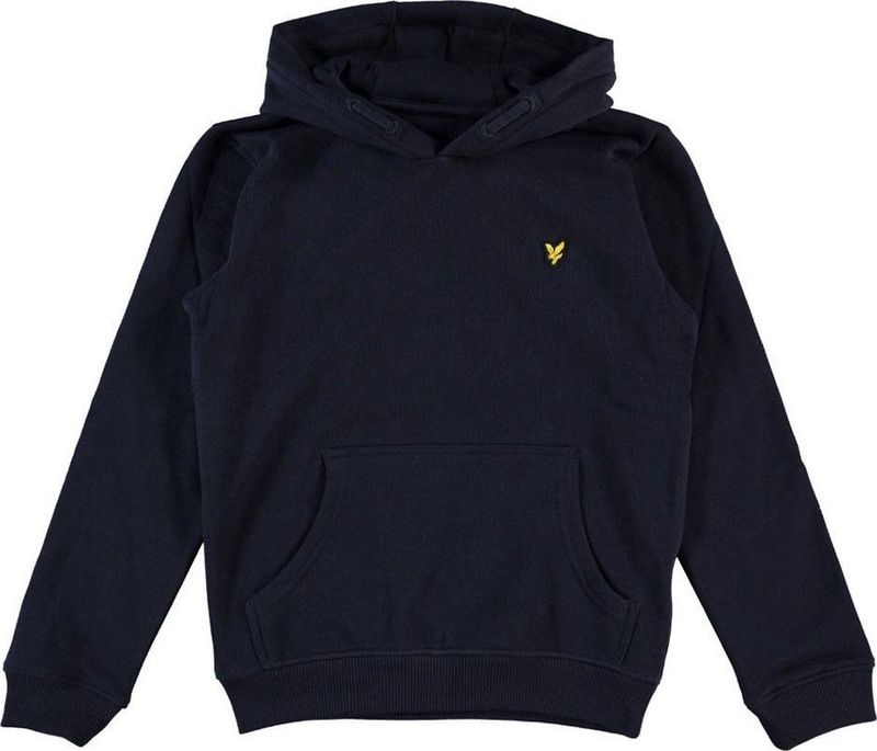 Lyle & Scott Classic Oth Hoody Fleece Truien & Vesten Jongens Sweater Hoodie Vest Donkerblauw