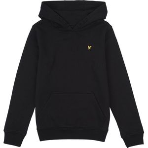 Lyle & Scott Classic Oth Hoody Fleece Truien & Vesten Jongens Sweater Hoodie Vest Zwart