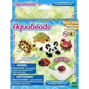 Aquabeads 3D Dierenset Navulling