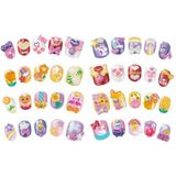 Aquabeads - Fancy Nagel Navulling - 40 Nagels - 8 Kleuren - Kindvriendelijk