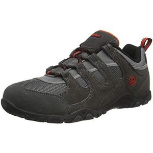 Hi-Tec - Quadra II - Wandelschoenen - Houtskool/Levendig Rood