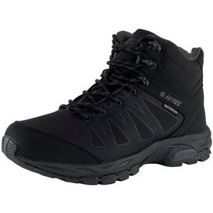 Hi-Tec Heren Raven Mid Wp Wandelschoen, Zwart houtskool, 41 EU