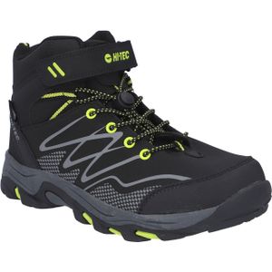 Hi-Tec - Blackout Mid Wp - Wandelschoen - Black / Lime - Softshell Bovenwerk