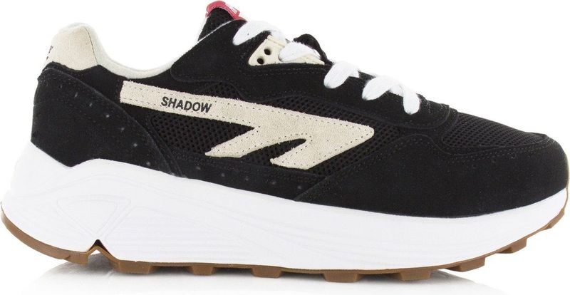 Hi-Tec - HTS Shadow RGS - Sneaker - Black / White / Red - Suède, Textiel