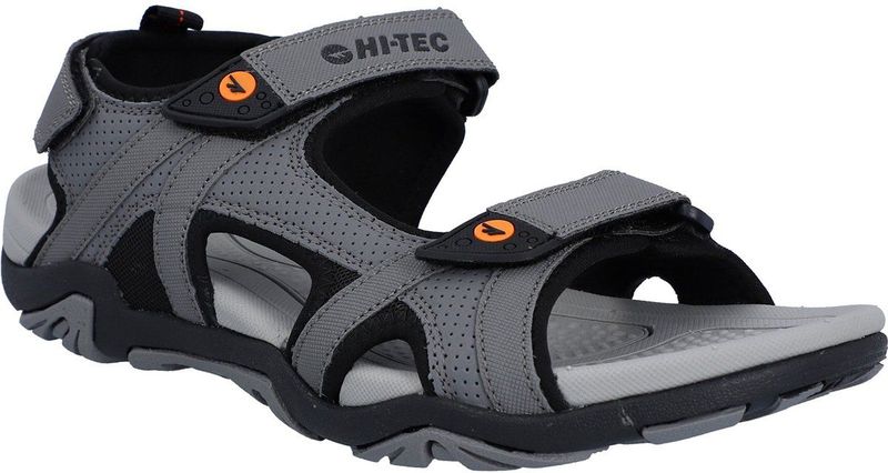 Hi-Tec - Crater - Wandelschoenen - Grijs - Synthetisch Bovenwerk