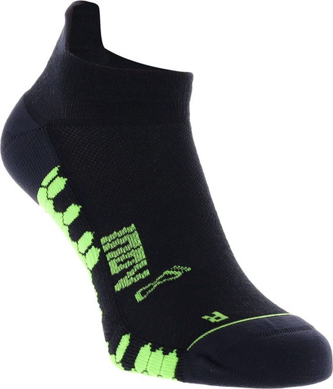 Inov-8 - Trailfly Ultra Sock Low - Hardloopsokken - Zwart/Groen