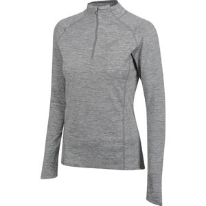 Inov-8 Mid LSZ Lichtgrijs Hardloopshirt Lange Mouw Dames