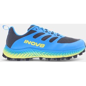 INOV8 - MudTalon - Heren - Survival en OCR Schoenen - Dark Grey/Blue/Yellow - Wide Fit