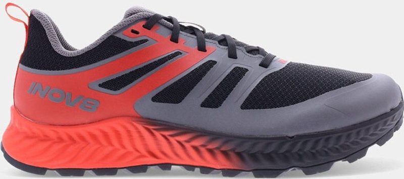 INOV8 - TrailFly - Trailrunning Schoenen - Black/Fiery Red/Dark Grey - Wide Fit