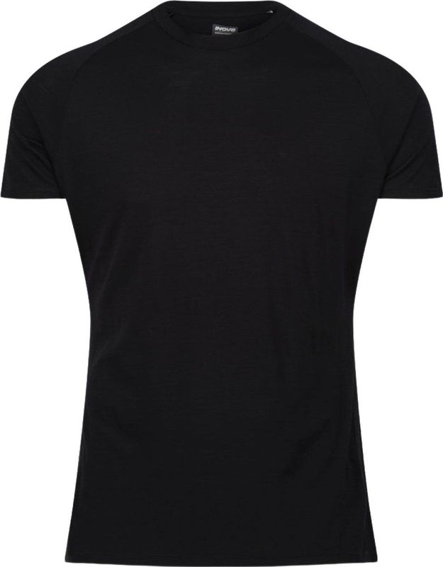 Merino - Short Sleeve T-Shirt - Heren - Zwart