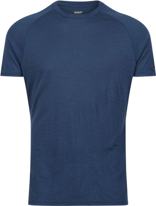 Merino - Short Sleeve T-Shirt - Heren - Navy - 100% Merinowol, Temperatuur Regulering