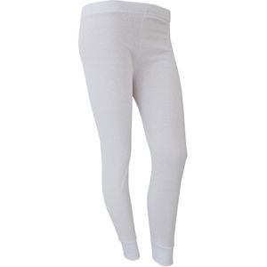FLOSO Dames/Womens Thermisch Ondergoed Lange Jane/Johns (Standaardlijn) (Wit)