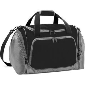 Quadra Pro Team Reisetasche / Sporttasche, 30 Liter  (Schwarz/Grau)