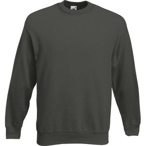 Fruit Of The Loom Unisex Premium 70/30 set-in sweater (Charcoal)