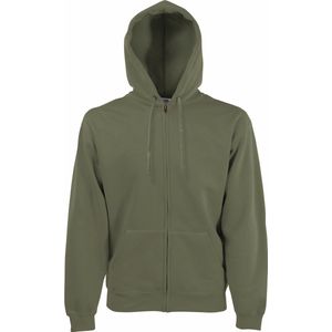 Fruit Of The Loom - Premium 70/30 - Hoodie - Klassiek Olive