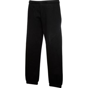 Fruit Of The Loom - RW3162 - Joggingsbroek - Zwart - 70% Polyester, 30% Katoen, Gewicht 280gsm