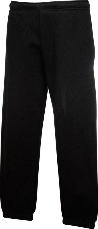 Fruit Of The Loom - RW3162 - Joggingsbroek - Zwart - 70% Polyester, 30% Katoen, Gewicht 280gsm