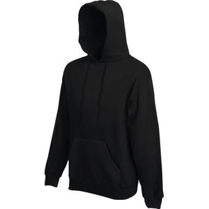 Fruit Of The Loom Heren Premium 70/30 Sweatshirt Capuchon / Hoodie (Zwart)